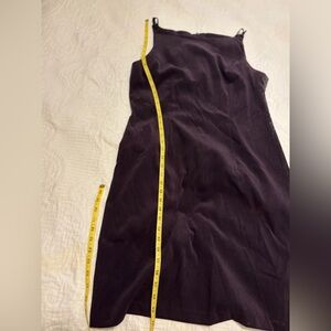 Purple Sleeveless Mini Dress